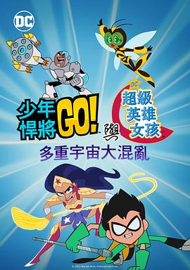 少年泰坦出擊&amp;DC超級(jí)英雄美少女：混亂的多元宇宙 海報(bào)