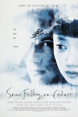 落在香杉樹的雪花海報(bào)